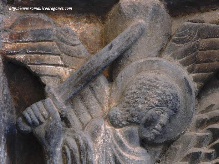 DETALLE DEL ANGEL DEL EPISODIO DE BALAAM